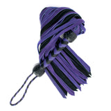 Suede Flogger – Purple and Black