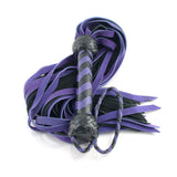 Suede Flogger – Purple and Black