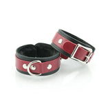 Leather Mini Cuffs, Faux Fur Lining