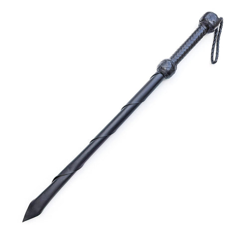 Dragon Tail Flogger - Heavy Duty - Black