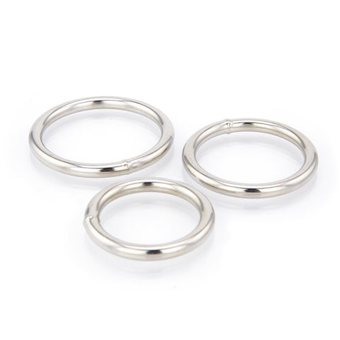 Steel Cock Ring Set