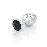 Classic Jeweled Chrome Butt Plugs