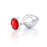 Classic Jeweled Chrome Butt Plugs