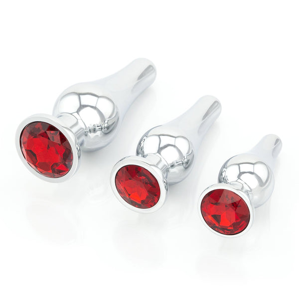 long tapered anal plug Glow-In-The-Dark Long Butt Plug