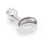 Bejeweled Stainless Steel Butt Plug and Prostate Massager with Handle 