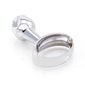 Bejeweled Stainless Steel Butt Plug and Prostate Massager with Handle