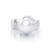 Bejeweled Butt Plug with Handle - Stainless Steel