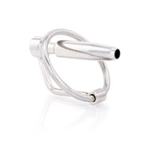 Smooth Tapered Urethral Penis Plug with Glans Ring