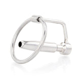 Smooth Tapered Urethral Penis Plug with Glans Ring