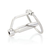 Smooth Tapered Urethral Penis Plug with Glans Ring