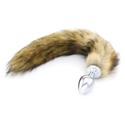 Fox Tail Metal Butt Plug