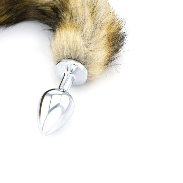 Fox Tail Butt Plug - Anal Toy, Anal Massager - Furry Metal Anal Plug Luxurious Bliss Fox Tail Butt Plug - Anal Toy, Anal Massager - Furry Metal Anal Plug Luxurious Bliss