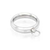 Stainless Steel Donut Cock Ring with O-Ring