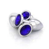 Jeweled Stainless Steel Butt Plugs