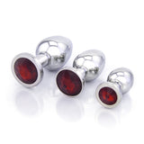 Jeweled Stainless Steel Butt Plugs