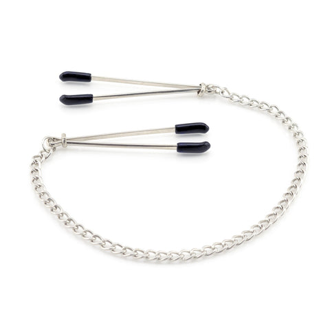 Tweezer Nipple Clamps with Chain