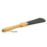 Beaver Tail, Black Leather
