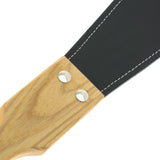 Beaver Tail, Black Leather