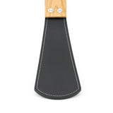 Beaver Tail, Black Leather