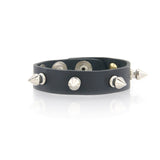 Leather Cock Ring - Spikes