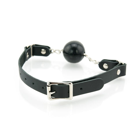 Silicone Ball Gag - Black