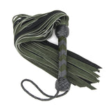 Suede Flogger – Green and Black