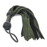 Suede Flogger – Green and Black