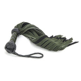 Suede Flogger – Green and Black