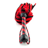 Suede Flogger – Red and Black
