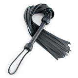Buffalo Leather BDSM Flogger - Black