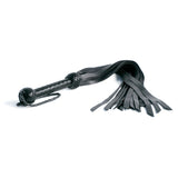 Buffalo Leather BDSM Flogger - Black