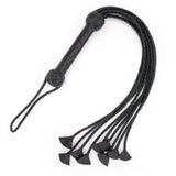 Cat O Nine Tails, Leather Flogger – Black