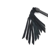 Mini Flogger - Black Suede