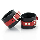 Leather Cuffs, Faux Fur Lining