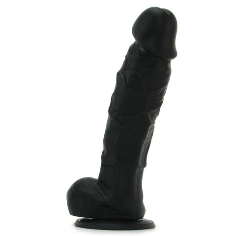 Silicone Pleasure Colours Dildo - Black