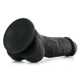 Silicone Pleasure Colours Dildo - Black
