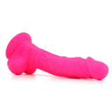 Silicone Pleasure Colours Dildo, Pink