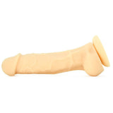 Silicone Pleasure Colours Dildo, Nude