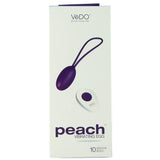 Peach Remote Vibrating Egg, Into You Indigo