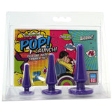 American Pop! Launch! Silicone Anal Trainer Set, Purple
