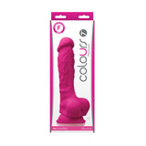 Silicone Pleasure Colours Dildo, Pink