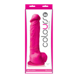 Silicone Pleasure Colours Dildo, Pink