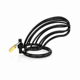 Bird Cage, Male Chastity Cage Device - Black