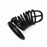 Jailhouse Spiral, Male Chastity Device - Black