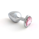 Jeweled Heart Butt Plug