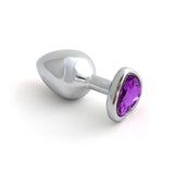 Jeweled Heart Butt Plug