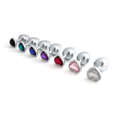 Jeweled Heart Butt Plug