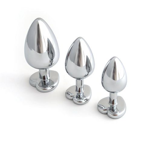 Jeweled Heart Butt Plug