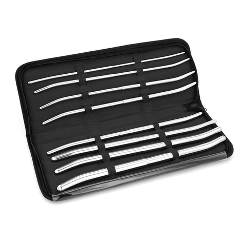 Stainless Steel Pratt 11 Inch Urethral Sounding Dilator Set