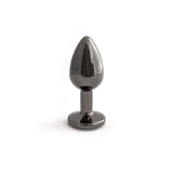 Classic Jeweled Black Butt Plugs